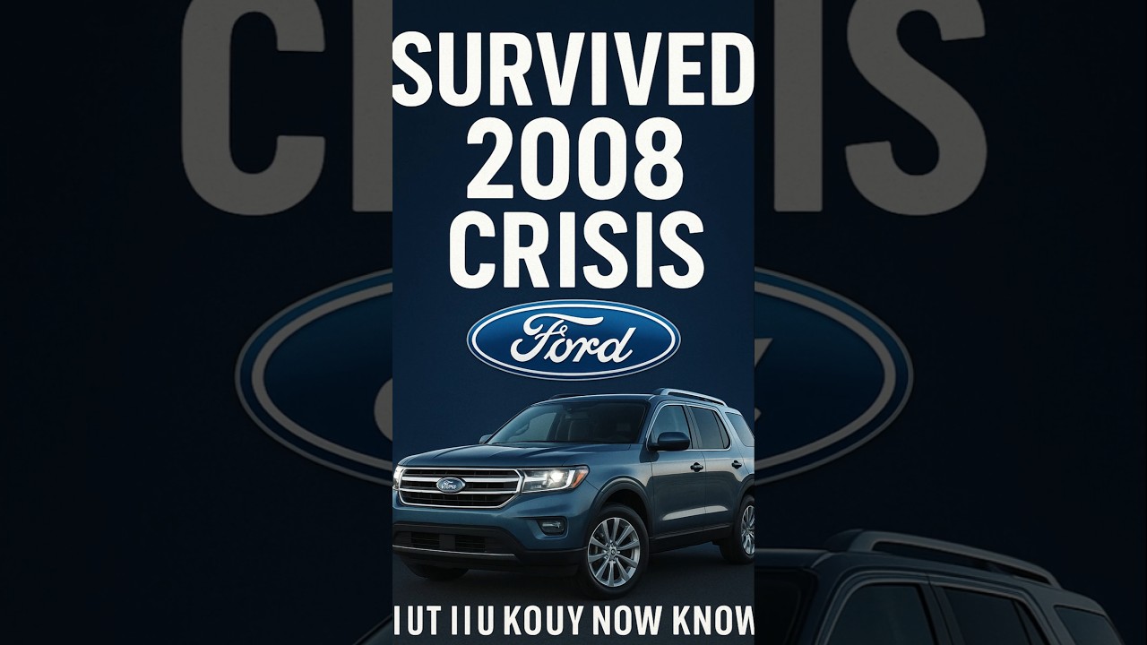 How Ford Survived Bankruptcy🚗🔥 