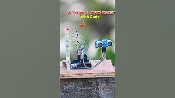 Ultrasonic Sensors And Aurduino School Project Making | Ultrasonic Distance Meter Tutorial #shorts