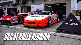 Inside Acura & HRC at the Rolex Reunion: NSX & FW11