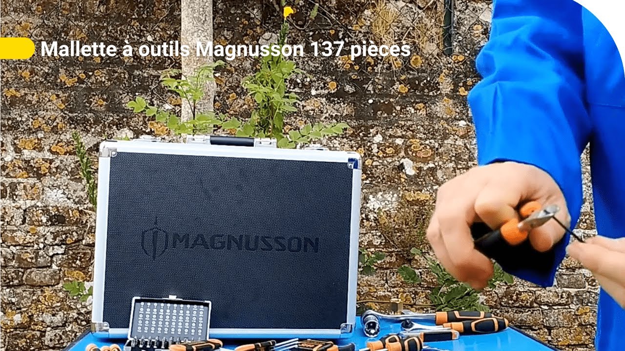 Mallette à outils Magnusson 137 pièces