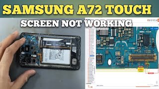 samsung a72 touch screen not working