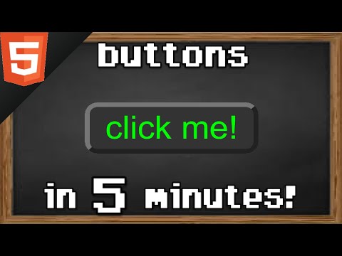 Learn HTML buttons in 5 minutes ?️