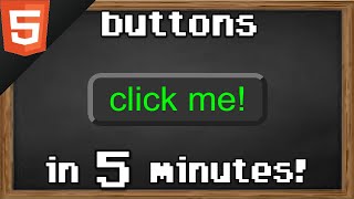 Learn HTML buttons in 5 minutes 🛎️