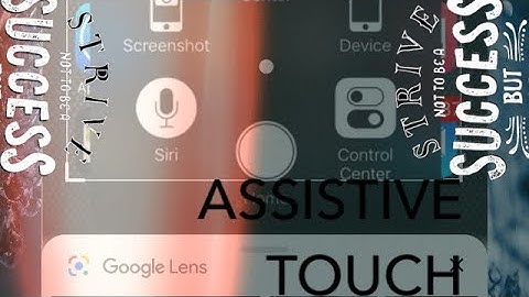 How to get ASSISTIVE TOUCH on iPhone 6s or iOS 13