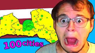I Name The 100 Biggest Cities In Latvia Latvija