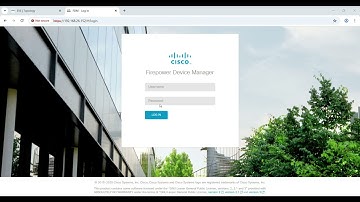 How to configure cisco FTD | Initial GUI access | FTD Management Interface | LAB