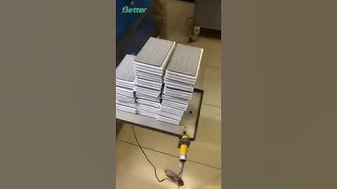 #Automatic Enveloping and Stacking Machine