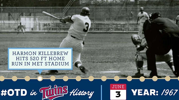 June 3, 1967, Killebrew hits a 520-foot homer