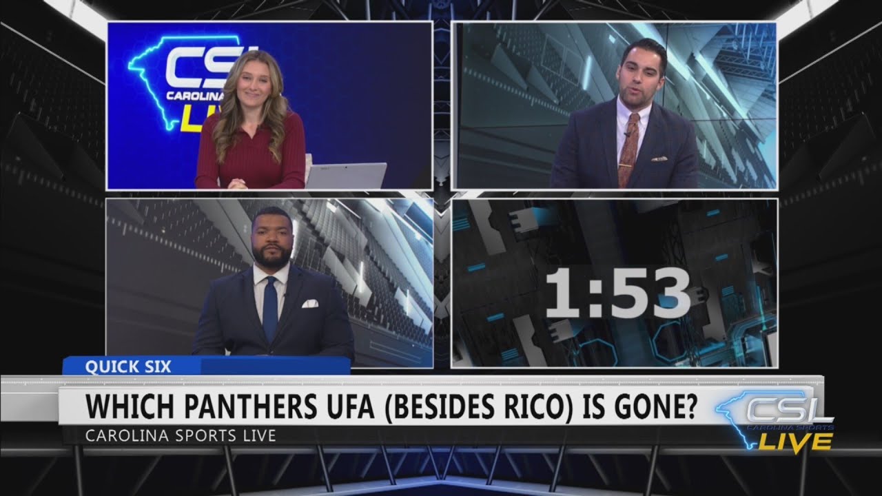 QUICK SIX: Which Panthers pending free agent (besides Rico) is most likely gone?