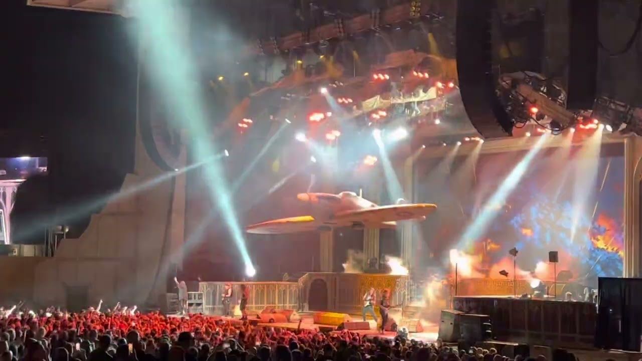 Iron Maiden Salt Lake City September 19 2022. Aces High