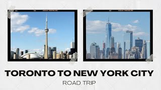 Toronto to New York City || Road Trip || Punjabi ||