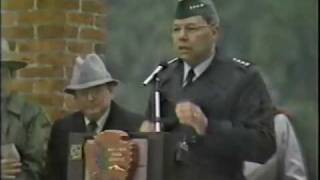 Colin Powell - 19 November 1992 - "WGAL Live" (Part 1 of 3)