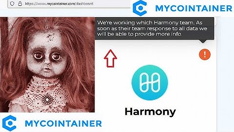 Harmony Staking HORROR Disaster on Mycointainer.com
