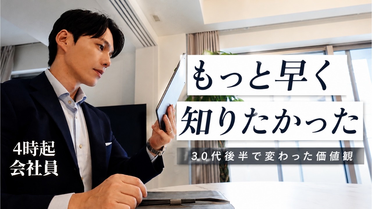 20代の間違い】4時起き筋トレ系会社員のリアルな平日6/8-12