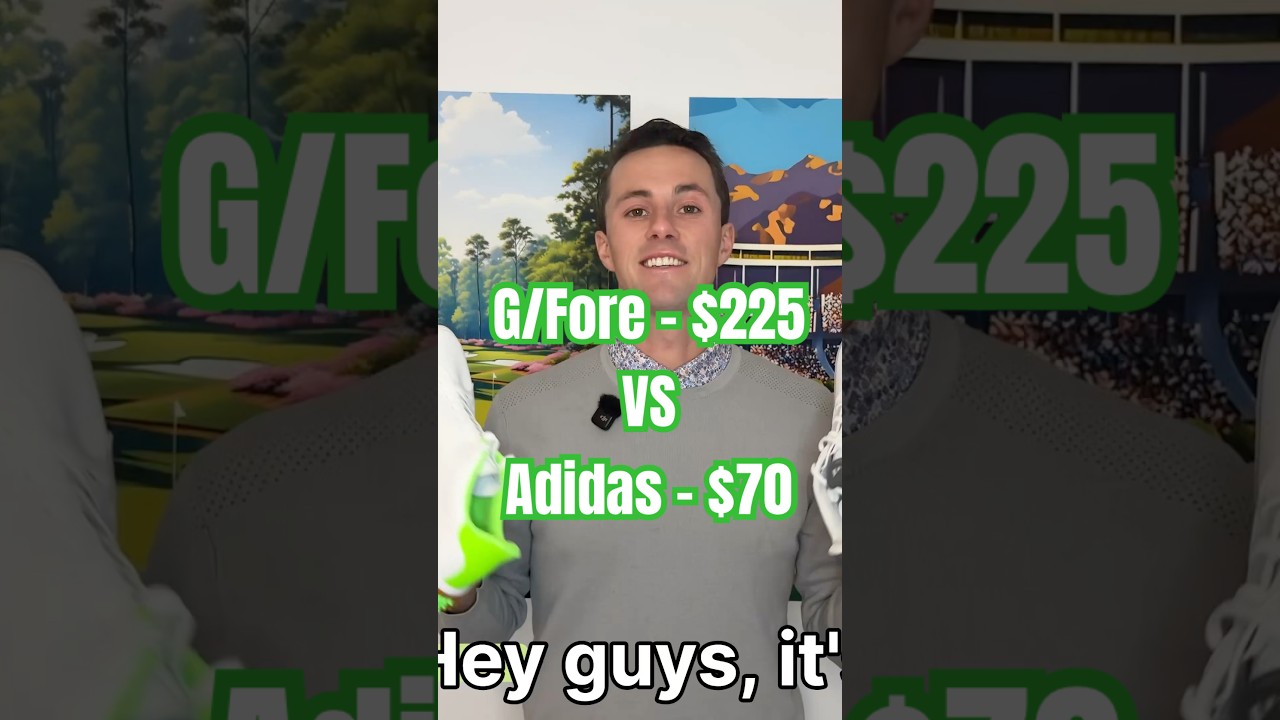 Better STEP for your $BUCK?  Adidas S2G vs G/Fore G112 review.  