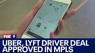 Uber, Lyft driver deal approved in Minneapolis I KMSP FOX 9