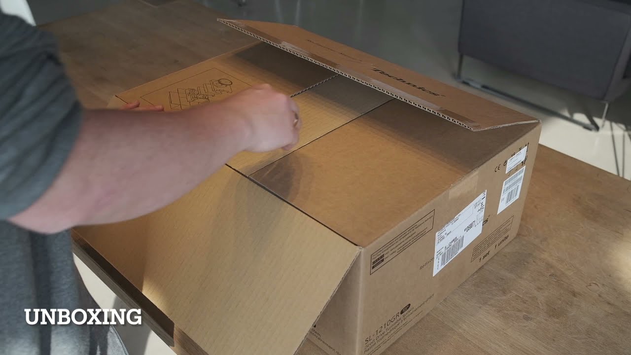 Unboxing Technics SL 1210 GR und Setup mit Nagaoka JT 80 Black