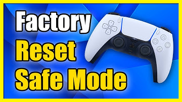 How to Factory Reset PS5 using Safe Mode (Fast Tutorial)