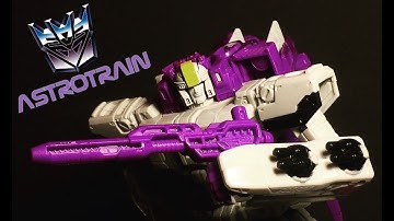Transformers Generations Titans Return Voyager Class Astrotrain Figure Review