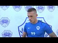 Stërvitja dhe deklarata e Marin Jurinës para takimit me Struga Trim Lum (30.08.2019)