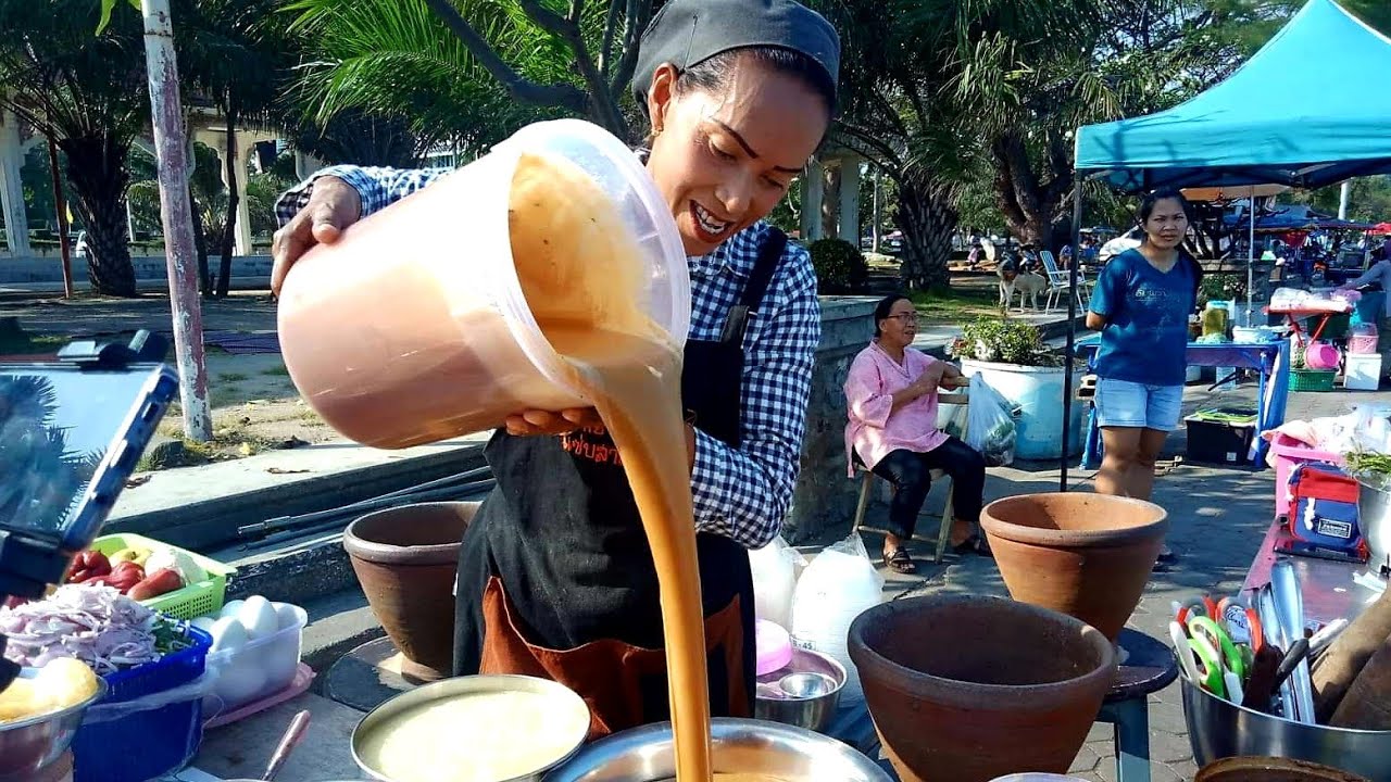 เจ๊เล็ก ส้มตำยำสามครก EP.36 | ยำผลไม้รวม40บาท เจ๊เล็กจัดให้ได้หมด แม่ค้าใจดีพูดเพราะมารยาทงาม