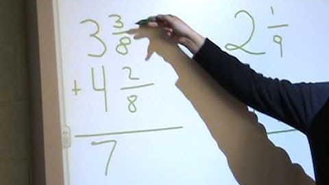 Decomposing Mixed Numbers