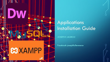 XAMPP MySQL Adobe Dreamweaver Installation Guide