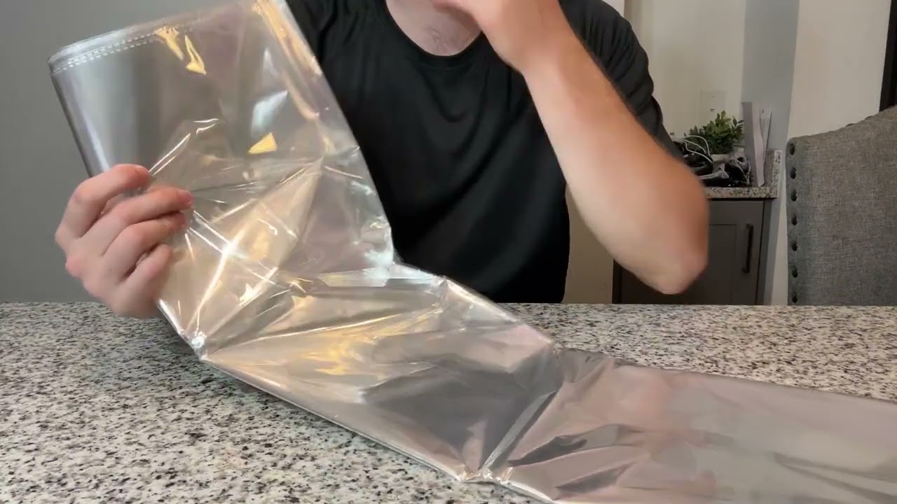 12PCS Large Cellophane Bags 30x40 Inch Clear Cello Gift Bags Cellophane Wrap for Graduation Decorati