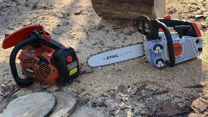 Stihl Ms 194t Vs Echo Cs 330t Youtube
