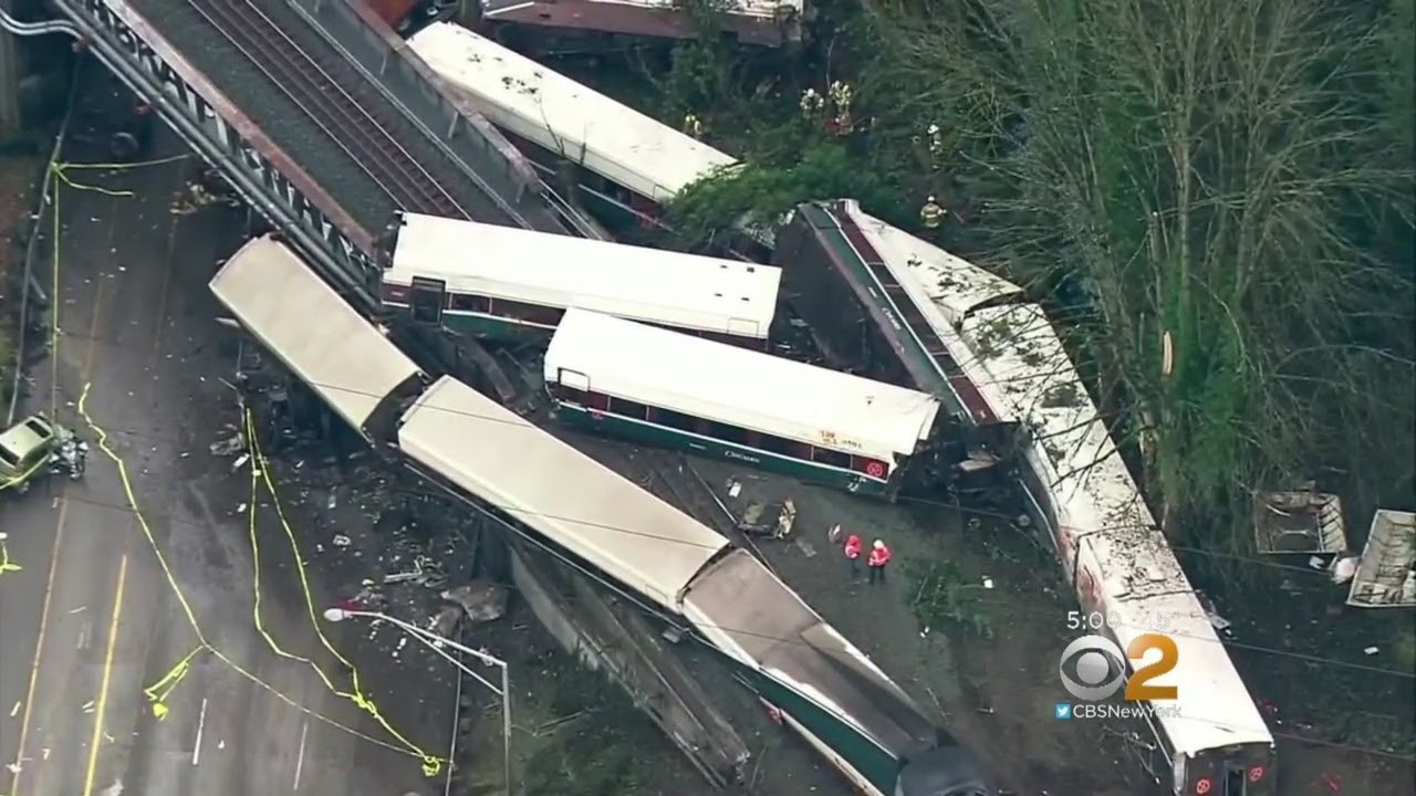 Several Dead After Amtrak Train Derails In Washington State - YouTube