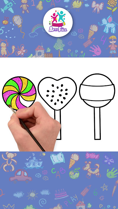Desenho Infantil - Desenhar e colorir peixe e aprende as cores 🌺 Video:   🌹 #cores #escola #aprender #ensinar #desenhar  #kids #happy