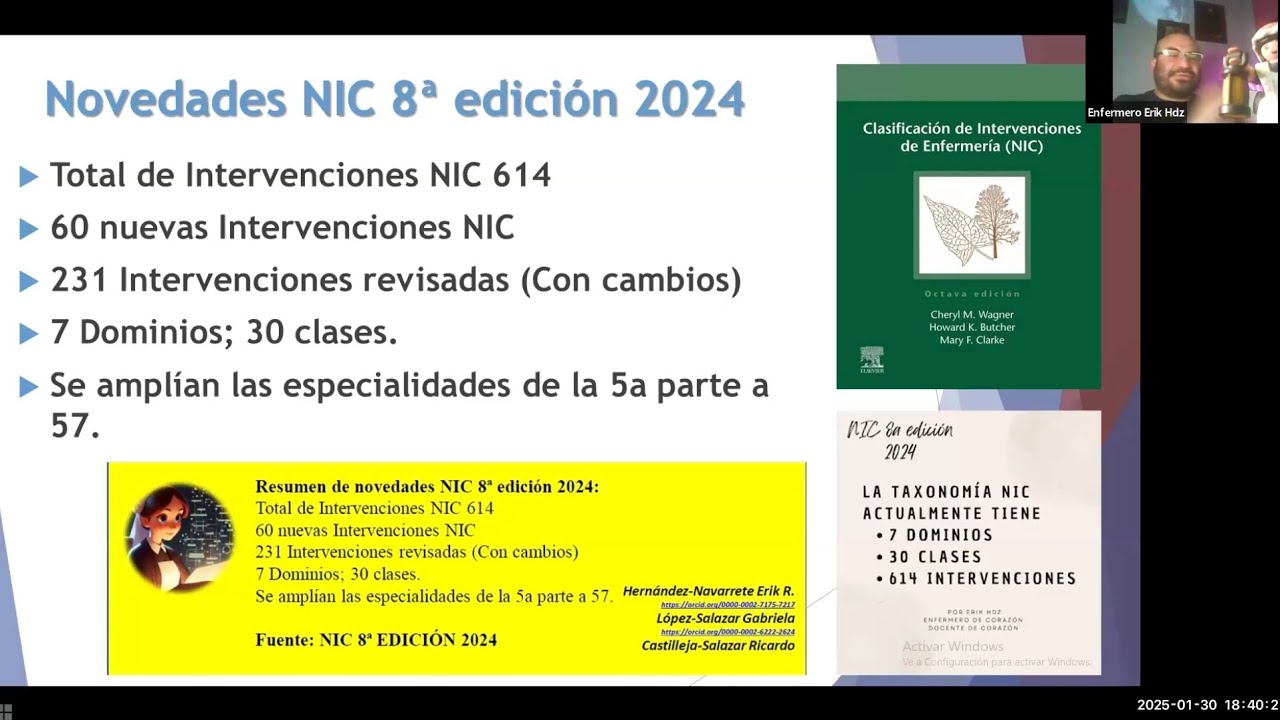 Algoritmo NNN NIC 2024-2028: ¿Cómo buscar intervenciones en la taxonomía NIC?