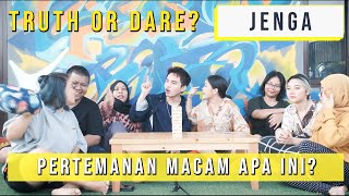 TANPA SENSOR! KETAHUAN SEMUA DEH GEBETANNYA! SAMPE NGAMBEK… - JENGA! TRUTH or DARE?