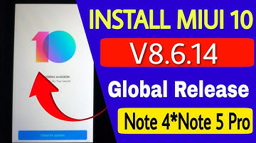 Finally Installed MIUI 10 Global Beta ROM V8.6.14 Redmi Note 4,Note 5 Pro