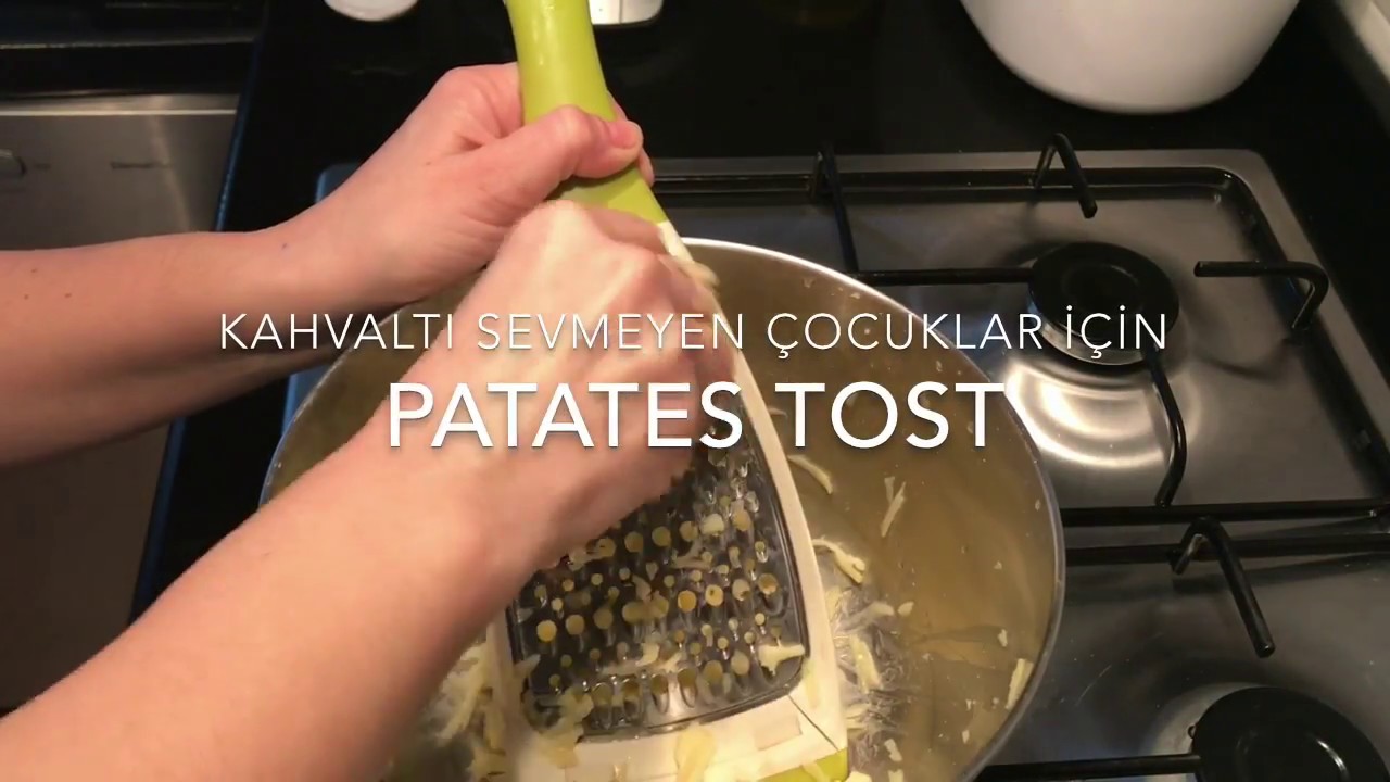 PATATESLİ TOST (Pratik Yemekler)