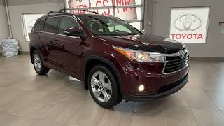 2016 Toyota Highlander Limited Tour