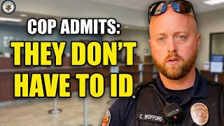 Bank Calls Police, Cop Says THEY DON’T HAVE TO ID on Camera| 1st amendment audit