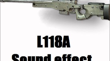 MW3 Sniper Sound Effect: L118A (Download link in description)