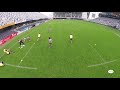 React and support drill  leslierugby