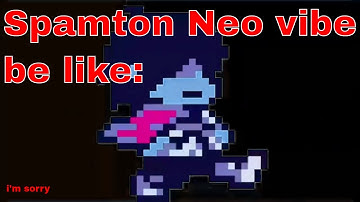 spamton fight in a nutshell: