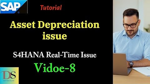 Real-time issue | Asset Depreciation issue | DS SAP FICO CLASSES |