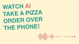 Watch This AI Take a Pizza Order Like a Pro – Is the Future Here?