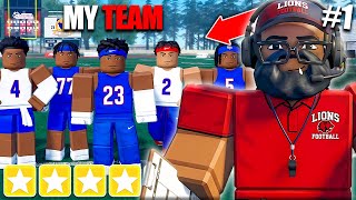 I Hosted TRYOUTS For My New High School Football Team… (PT1) | Roblox