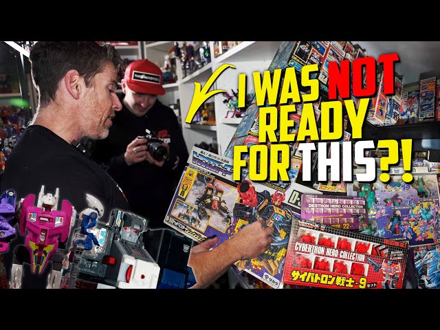 The Most Insane Transformers Collection I've Ever Seen!! Japanese