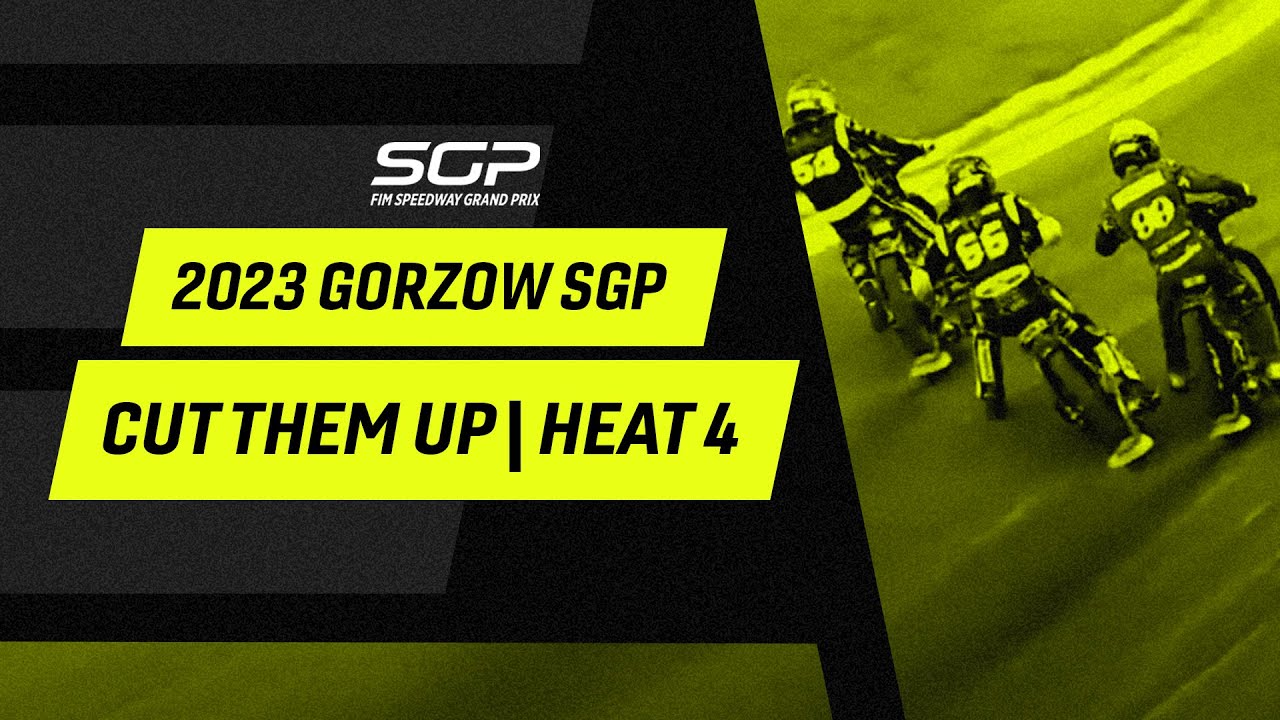 Cut them up! ⚔️ Heat 4 #GorzowSGP | FIM Speedway Grand Prix