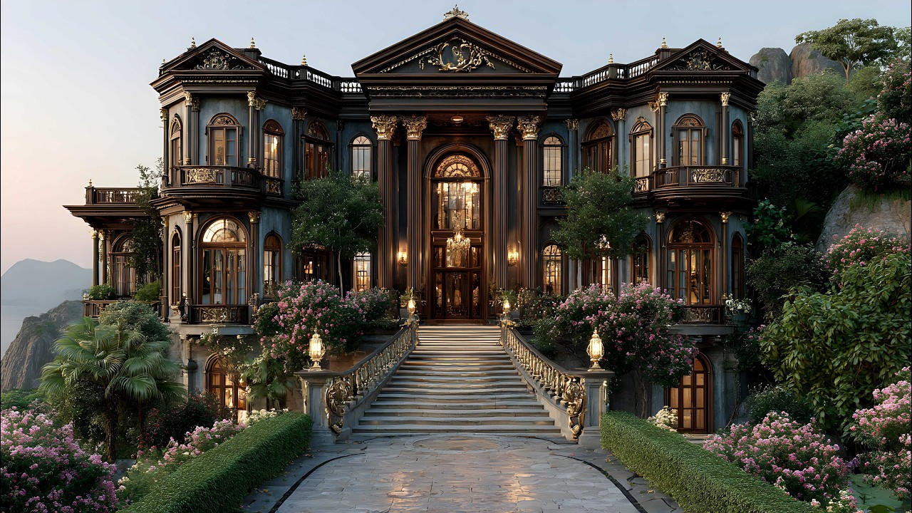 Palatial Luxury Beyond Imagination: A Tour Through Mansion Architectural Masterpieces