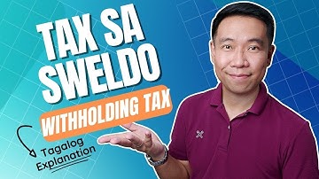 How to Compute Tax on Monthly Salary | Withholding Tax on Compensation (Tagalog Explanation)