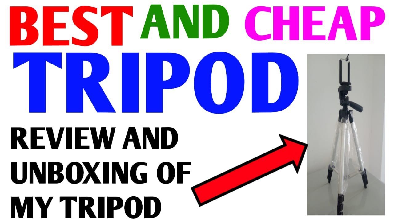 Best tripod for youtuber. Tripod unboxing and review. Cheap tripod. My