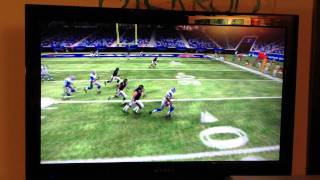 Madden 12 - Lions Franchise Highlight - Throw on the Run