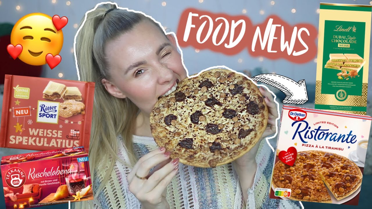 SO LECKEER, oder nicht?! 😋 FOOD NEWS aus`m Oktober 2025! Tiramisu 🍕, Dubai Schoki weiß &  MEHR 😍